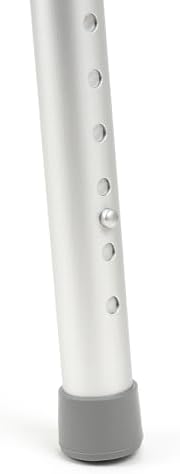 Andador Plegable de Aluminio Med Mart con Ruedas Frontales de 5 Pulgadas, Altura Ajustable - Ayuda de Movilidad con Soporte Mejorado - imagen 4