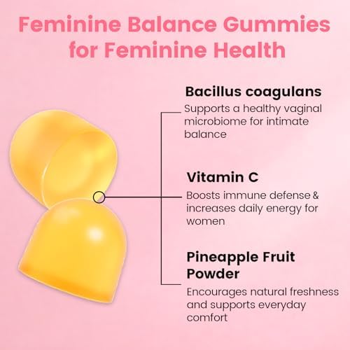 Gomitas Shytrouy para el Equilibrio Femenino, Piña Hawaiana con Vitamina C – Apoya el pH, Olor Saludable, Flora, Inmunidad y Salud Vaginal – Veganas, - imagen 3