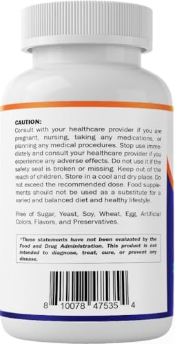 Suplemento de Bicarbonato de Potasio Vitamatic, 1020 mg, 240 Cápsulas Vegetales - Sin OGM - Libre de Gluten - Hecho en EE. UU. - imagen 7