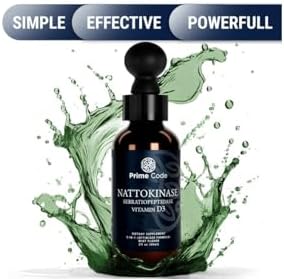 Suplemento de Nattokinase Code | Gotas Líquidas de Nattokinase y Serratiopeptidase | Alta Absorción | Sin OGM | Sin Gluten - imagen 3