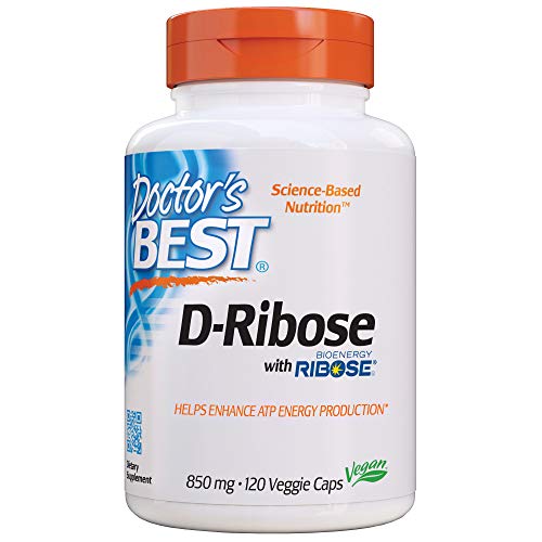 Suplemento D Ribosa de Doctor's Best para Hombres y Mujeres - Cápsulas Veganas de D-Ribosa, Apoya la Producción de Energía ATP, 4250 mg por Porción - imagen 3