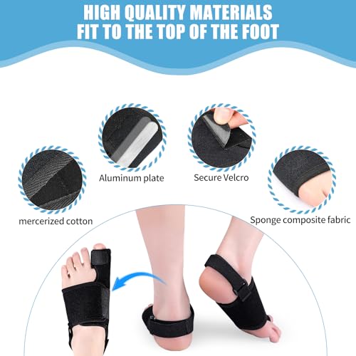 Férula para Hallux Valgus Recovist para Mujeres y Hombres | Corrector de Dedo Gordo, Alivio del Dolor y Alineación del Pie (1 Par) - imagen 4