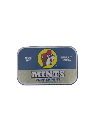 Mentas Sin Gluten y Sin Azúcar Buc-ee's - Lata de 50 Mentas, Paquete de 6 (Menta) - imagen 2