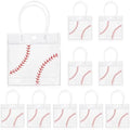 Bolsa de Regalo Whaline 12 Piezas de PVC Transparente para Pelotas de Béisbol con Asas, Tote para Fiesta de Cumpleaños y Baby Shower, 7.9 x 3.15 x - imagen 1