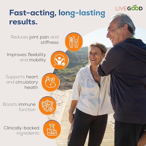 LIVEGOOD™ Factor 4, Aceite de Pescado Omega 3 con EPA y DHA, CoQ10 y Cúrcuma, Suplemento Avanzado de Coenzima Q10, 60 Cápsulas, Hecho en EE. UU. - imagen 5