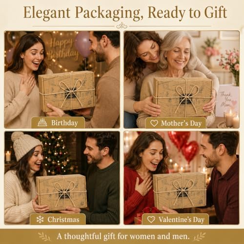 Paquete de 8 Velas Aromáticas, Cera de Soja Natural con Empaque Elegante - Regalos Perfectos para Mujeres y Hombres, Ideal para San Valentín, Día de - imagen 7