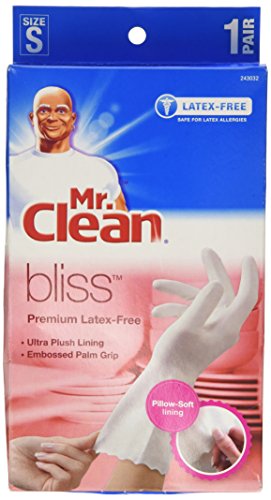 Guantes Premium Sin Látex Mr. Clean Bliss, Tamaño Pequeño, Paquete de 4 Pares - imagen 4