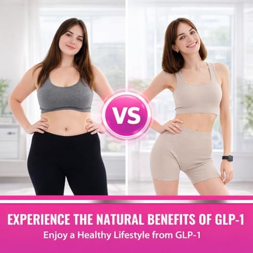 Suplementos VINNETLLOY GLP-1 para Mujeres, Fórmula Natural 14 en 1 con Berberina y Probiótico Akkermansia, 60 Cápsulas Veganas para Metabolismo y - imagen 4