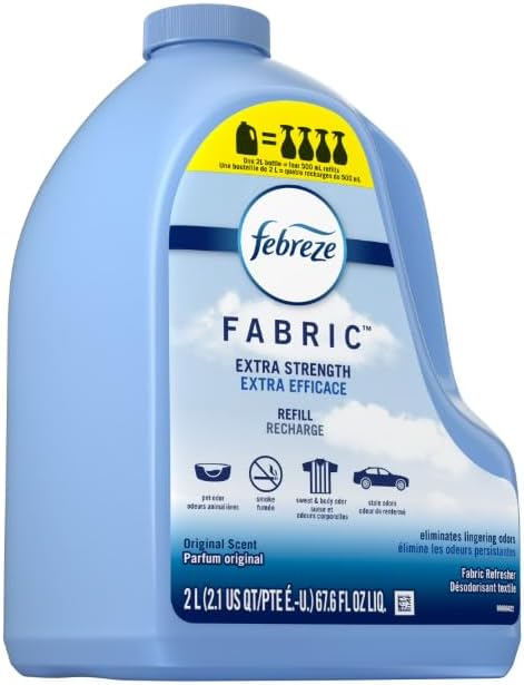 Recarga Febree, Refrescante Extra Fuerte para Tela, Aroma Original, 67.6 Fl Oz, Febrezz. - imagen 2