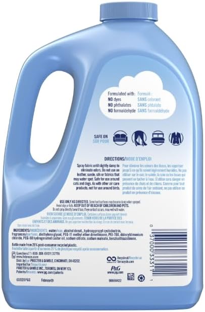 Recarga Febree, Refrescante Extra Fuerte para Tela, Aroma Original, 67.6 Fl Oz, Febrezz. - imagen 6