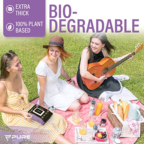 Toallitas Corporales Pure Active XL para Cara y Cuerpo, Toallitas de Ducha Sin Enjuague con Aloe Vera y Vitamina E, 50 Piezas Lavanda 12x12 - imagen 5