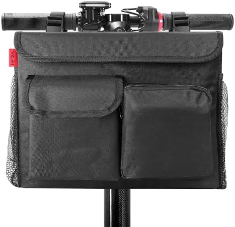 Bolsa para Scooter de Movilidad YOOFAN – Organizador Práctico con Compartimento para Laptop de 14 Pulgadas y Portavasos, Negra - imagen 8