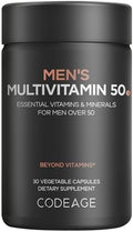 Multivitamínico Codeage para Hombres Mayores de 50 Años - Vitaminas y Minerales Esenciales - 30 Cápsulas Non-GMO - imagen 1