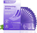 Tiras Blanqueadoras Moradas, Elimina Manchas Amarillas, Tiras para Blanquear Dientes Seguras para Esmalte, Tratamiento de 30 Min, 14 Tratamientos, 28 - imagen 1