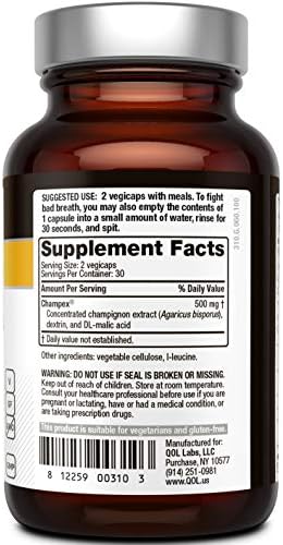 Deodorex - Soporte para Desintoxicación - Combate el Mal Aliento y Olores Corporales - 60 Vegicaps - imagen 2