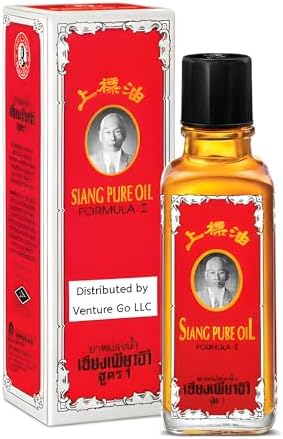 Aceite Puro Siang Fórmula Original 25 cc (Fórmula I, Color Rojo, Paquete de 1) - imagen 1