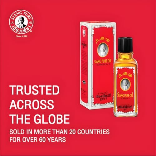 Aceite Puro Siang Fórmula Original 25 cc (Fórmula I, Color Rojo, Paquete de 1) - imagen 6