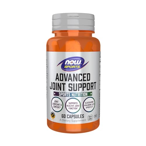 Now Sports Nutrition, Soporte Avanzado para Articulaciones, Glucosamina, Ácido Hialurónico, ApresFlex, 60 Cápsulas - imagen 6
