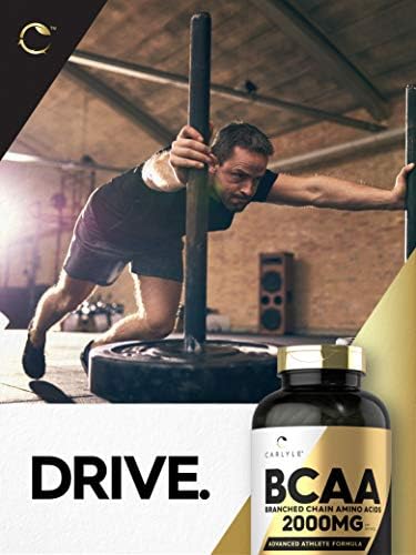 Cápsulas de BCAA Carlyle | 2000mg | 400 Pastillas en Polvo | Suplemento de Aminoácidos para Hombres y Mujeres | L-Isoleucina, L-Leucina, L-Valina | - imagen 6