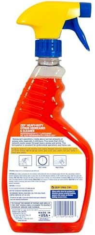Botella de Spray Limpiador Cítrico Zep Heavy-Duty 24 oz (Paquete de 4) - imagen 3