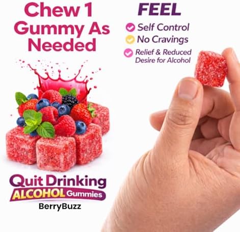 Gomitas Naturales para la Salud del Hígado, 100% Sin Medicamentos, Ayuda a Reducir Antojos y Suprimir Disparadores al Dejar el Alcohol - imagen 3