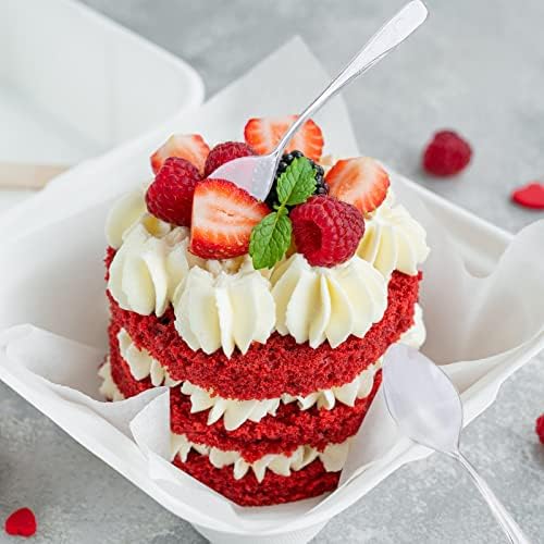 1000 Piezas de Cucharitas Mini Transparentes Desechables para Postres, Utensilios Plásticos para Muestras, Helados y Aperitivos, 3.7 x 0.8 Pulgadas - imagen 7