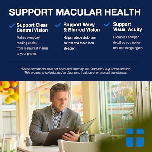Suplementos Opti + AREDS 2 | Salud Visual y Ocular para Adultos | Con Luteína, Zeaxantina, Zinc y Vitamina C para Soporte Macular* | 90 Softgels / 45 - imagen 6