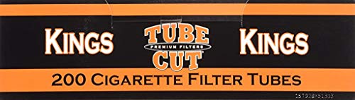 Tuberías para Cigarrillos Gambler Tube Cut Regular King Size 200 piezas por caja (5 cajas) - imagen 1