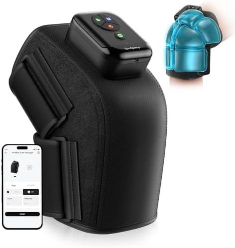 Dispositivo de Terapia de Compresión de Aire Comfytemp K1006, Masajeador de Rodilla Inalámbrico para Circulación y Alivio del Dolor, Envoltura - imagen 1