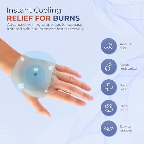 Kit de ros Auxilios BurnFIX® para Quemaduras, Recomendado por Médicos, 25 Piezas con Gel para Quemaduras, Vendaje, Guantes, Tijeras y Toallitas para - imagen 4