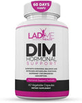 Suplemento de Alivio para la Menopausia DIM Complex 150mg con Bioperina, Brócoli y Calcio para Mujeres - 60 Cápsulas de LadyMe - imagen 1