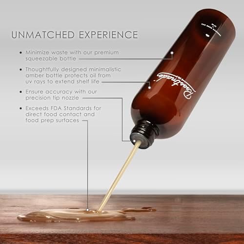 Roostmade - Aceite Orgánico para Tablas de Cortar de Madera - 12 oz, Acondicionador de Madera sin Aceite Mineral, Ingredientes Naturales y Orgánicos - imagen 3
