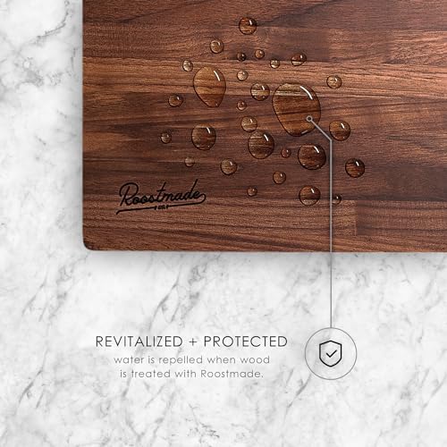 Roostmade - Aceite Orgánico para Tablas de Cortar de Madera - 12 oz, Acondicionador de Madera sin Aceite Mineral, Ingredientes Naturales y Orgánicos - imagen 5