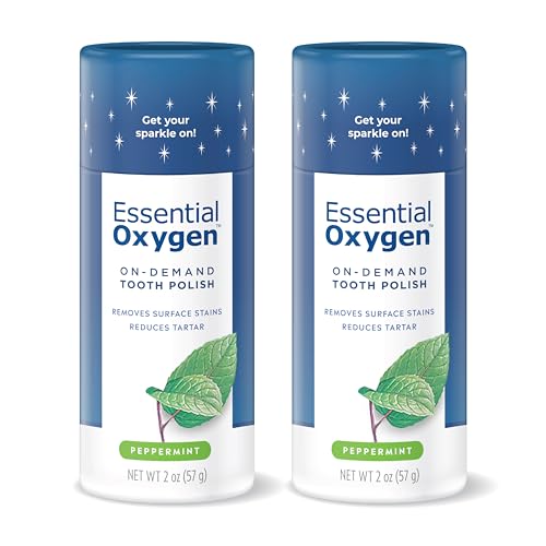 Pulidor de Dientes On-Demand Essential Oxygen BR, Menta, Blanco, 2 Onzas, Paquete de 2 - imagen 3