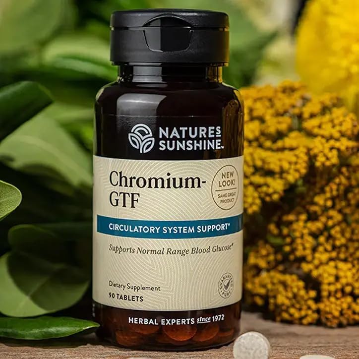 Cromo GTF de Nature's Sunshine (300 mcg) - 90 Tabletas - imagen 3