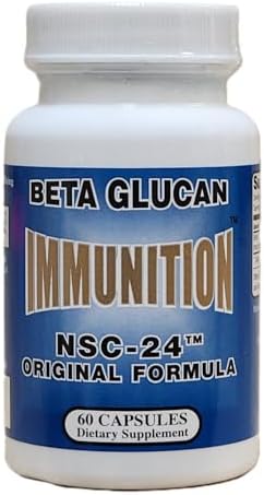 Nutritional Scientific Corporation Immunition NSC-24 Beta Glucan - 60 Cápsulas - imagen 1