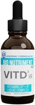 Vitaminas D3 Líquidas DV3 de Systemic Formulas con Soporte Inmunológico - Botella de 2 Onzas - imagen 1