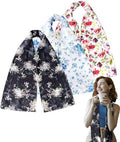 Paquete de 3 Baberos para Adultos, Protectores de Ropa Lavables, Baberos Reutilizables con Broches para Mujeres y Hombres Mayores, Rosa y Azul - imagen 1