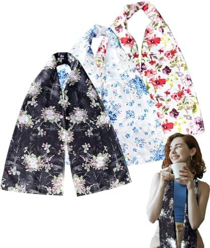 Paquete de 3 Baberos para Adultos, Protectores de Ropa Lavables, Baberos Reutilizables con Broches para Mujeres y Hombres Mayores, Rosa y Azul - imagen 1