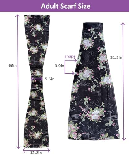 Paquete de 3 Baberos para Adultos, Protectores de Ropa Lavables, Baberos Reutilizables con Broches para Mujeres y Hombres Mayores, Rosa y Azul - imagen 6