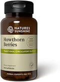 Bayas de Espino de Nature's Sunshine, 100 Cápsulas | Mejora la Función Muscular del Corazón y Apoya el Sistema Circulatorio - imagen 1