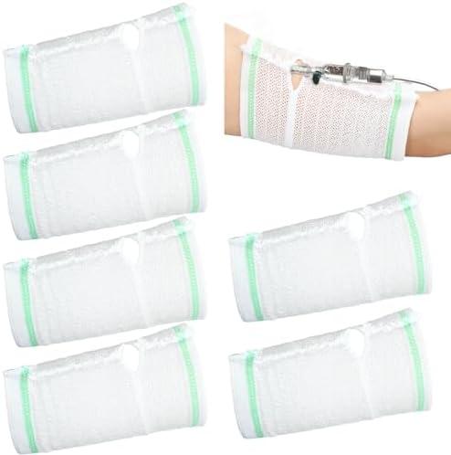 TrelaCo 6 Piezas Funda para Línea PICC, Protector de Brazo Superior, Cómodo y Transpirable, Manga Elástica para Adultos y Adolescentes - imagen 1