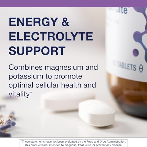 Suplemento Electrolyte Metagenics Mg/K Aspartato - Potasio y Magnesio - Apoya la Salud del Corazón, Músculos y Nervios - 60 Tabletas Vegetarianas, - imagen 3