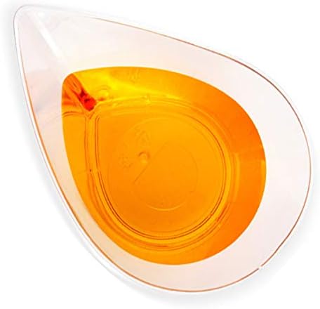 Tosnail 75 Piezas de Vasos de Plástico Transparentes de 7 Onzas con 75 Cucharitas de Plástico Transparentes - imagen 8