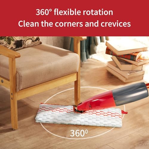 Paquete de 5 Repuestos de Microfibra para Mopas - Almohadillas Reemplazo para Mopa de Spray y Mopa Plana | Compatibles con ProMist MAX, Lavables y - imagen 5