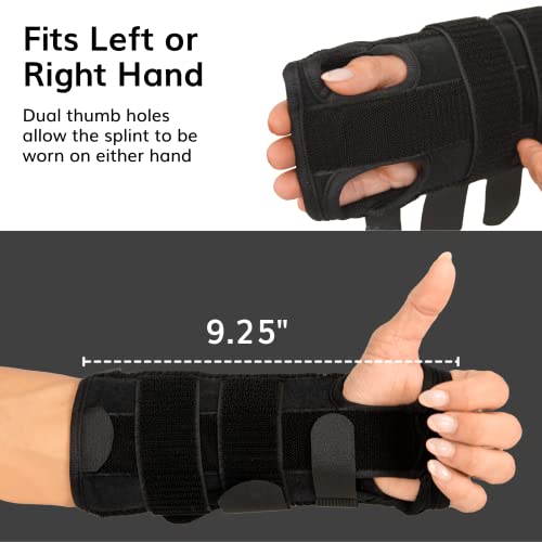 Férula de Muñeca Volar BraceAbility - Soporte de Compresión para Mano Derecha o Izquierda, Alivio de Síndrome del Túnel Carpiano, Lesiones y Artritis - imagen 4
