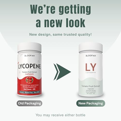 Suplemento de Licopeno Bloofah 500mg Extracto de Tomate 10:1 en Cápsulas - 120 Contenidos | Fórmula 100% Pura, No Transgénica y Libre de Gluten | - imagen 3