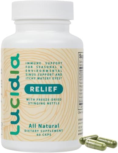 AT ARTEMIS THERAPEUTICS Lucidia Quercetina con NAC, Bromelina, Reishi y Ortiga - Suplemento para el Sistema Inmunológico y Bienestar Estacional - 60 - imagen 1