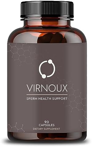 Virnoux - Aumenta el Conteo de Espermatozoides, Motilidad y Volumen – Vitaminas Prenatales para Hombres | Soporte de Salud Spermática para la - imagen 1