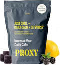 PROXY Just Chill Gomas de Alivio del Estrés | Calma Diaria con Ashwagandha, Magnesio, L-Teanina, Bálamo de Limón y Flor de Pasión | Soporte Natural - imagen 1